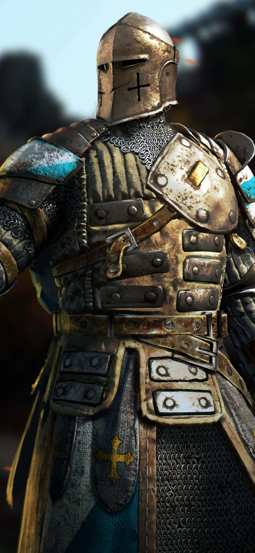 Storm The Battlefield As Warden In For Honor Background