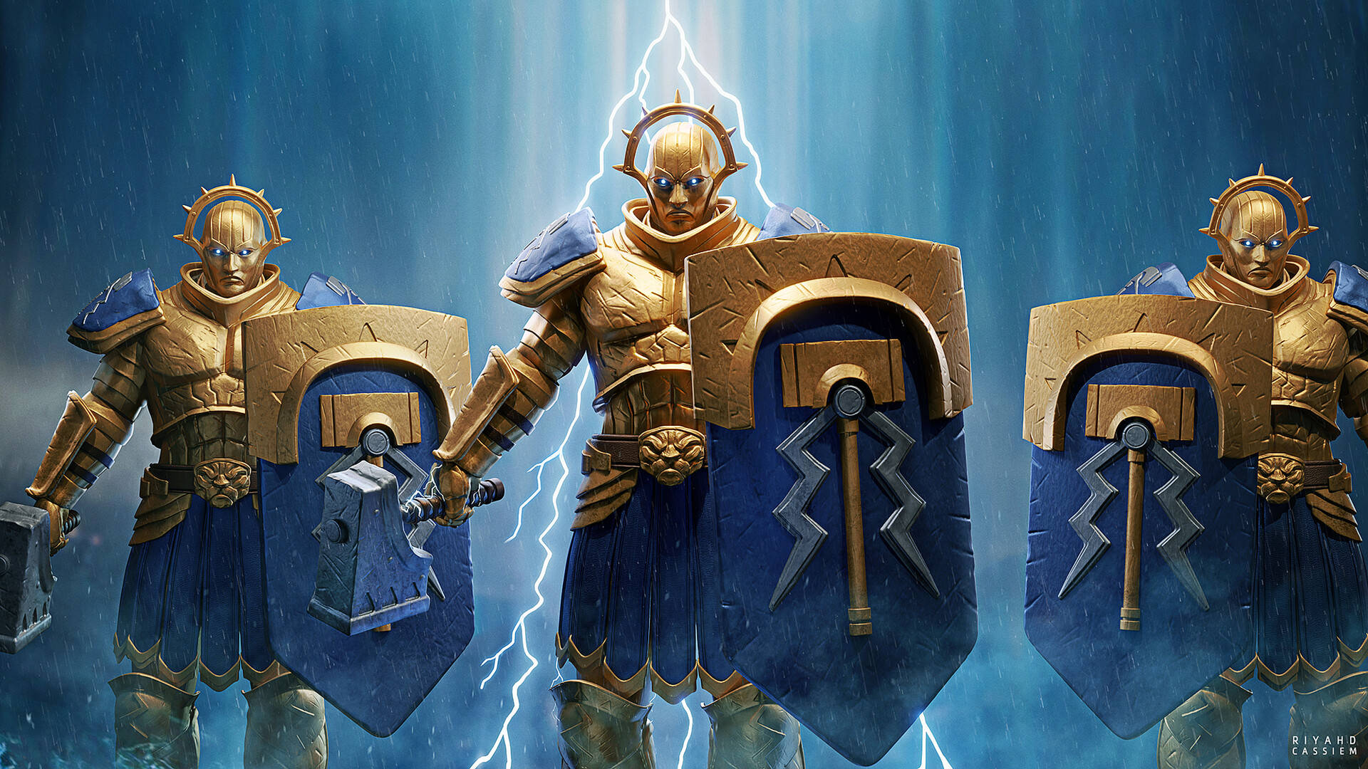 Stormcast Eternals Warhammer 40k Hd Background