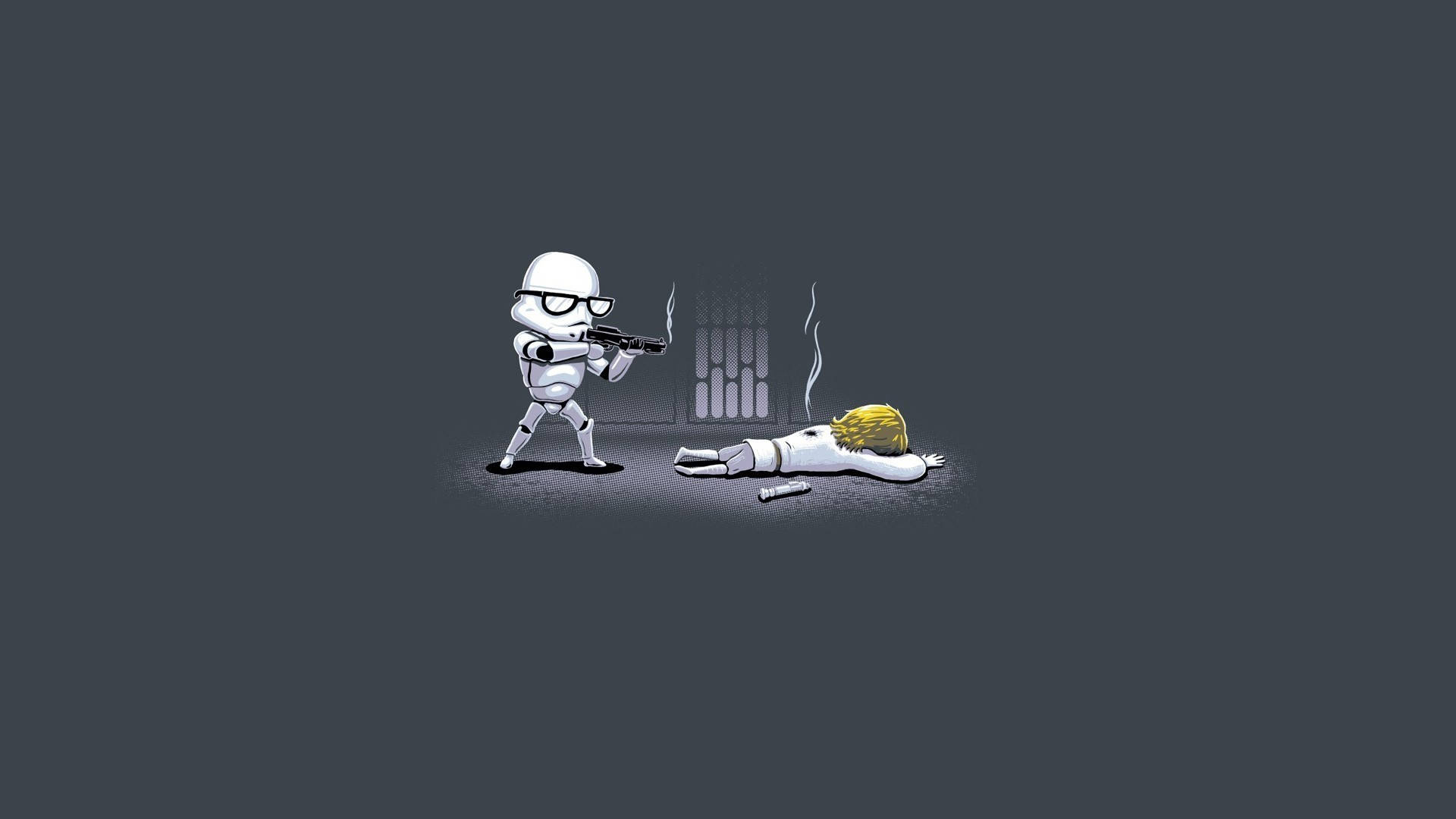Stormtrooper And Luke Skywalker Tumblr Desktop Background