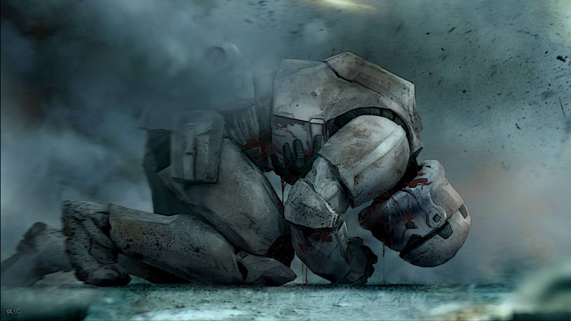 Stormtrooper At War Background