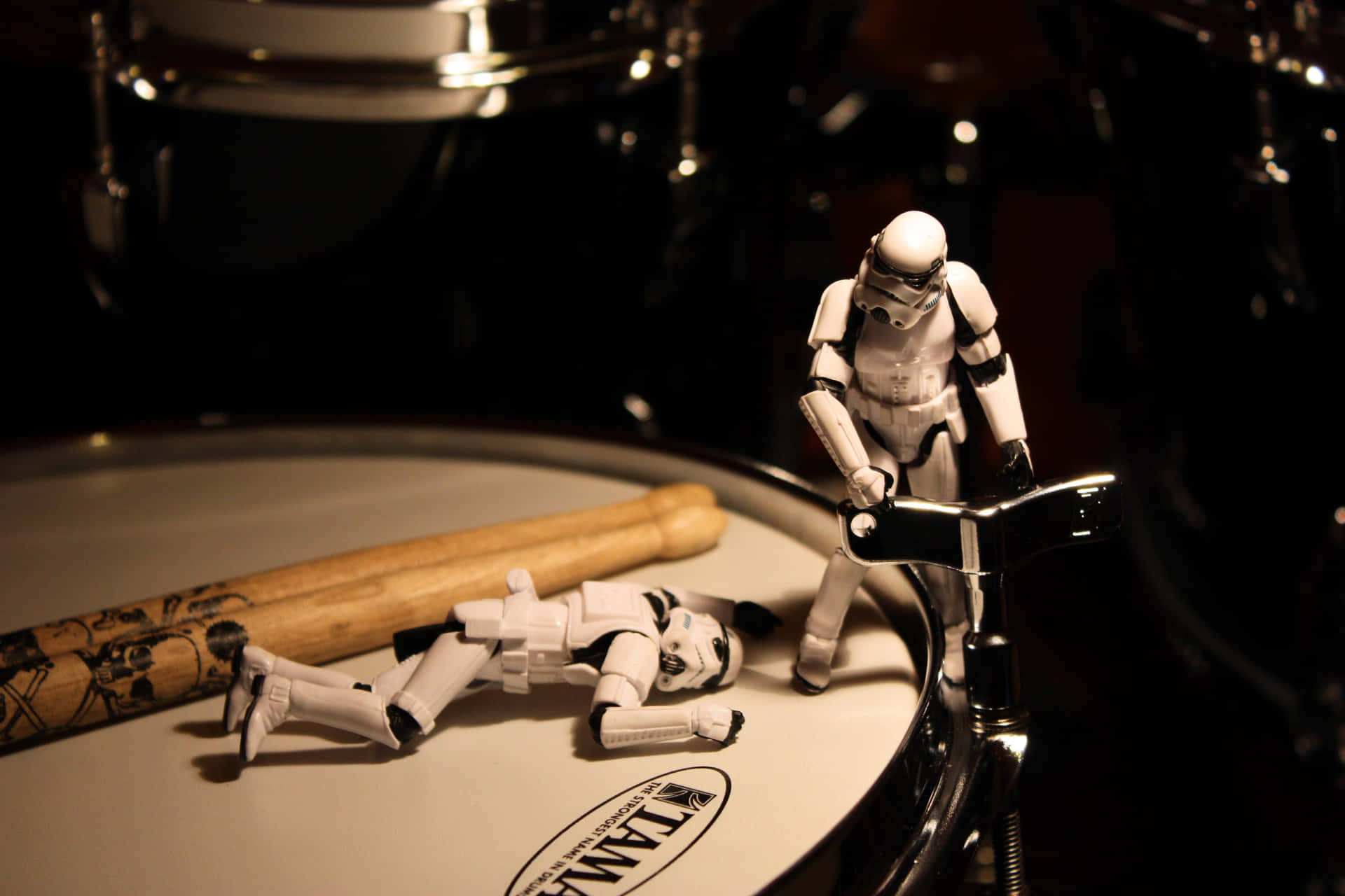 Stormtrooper Drumming Session Background