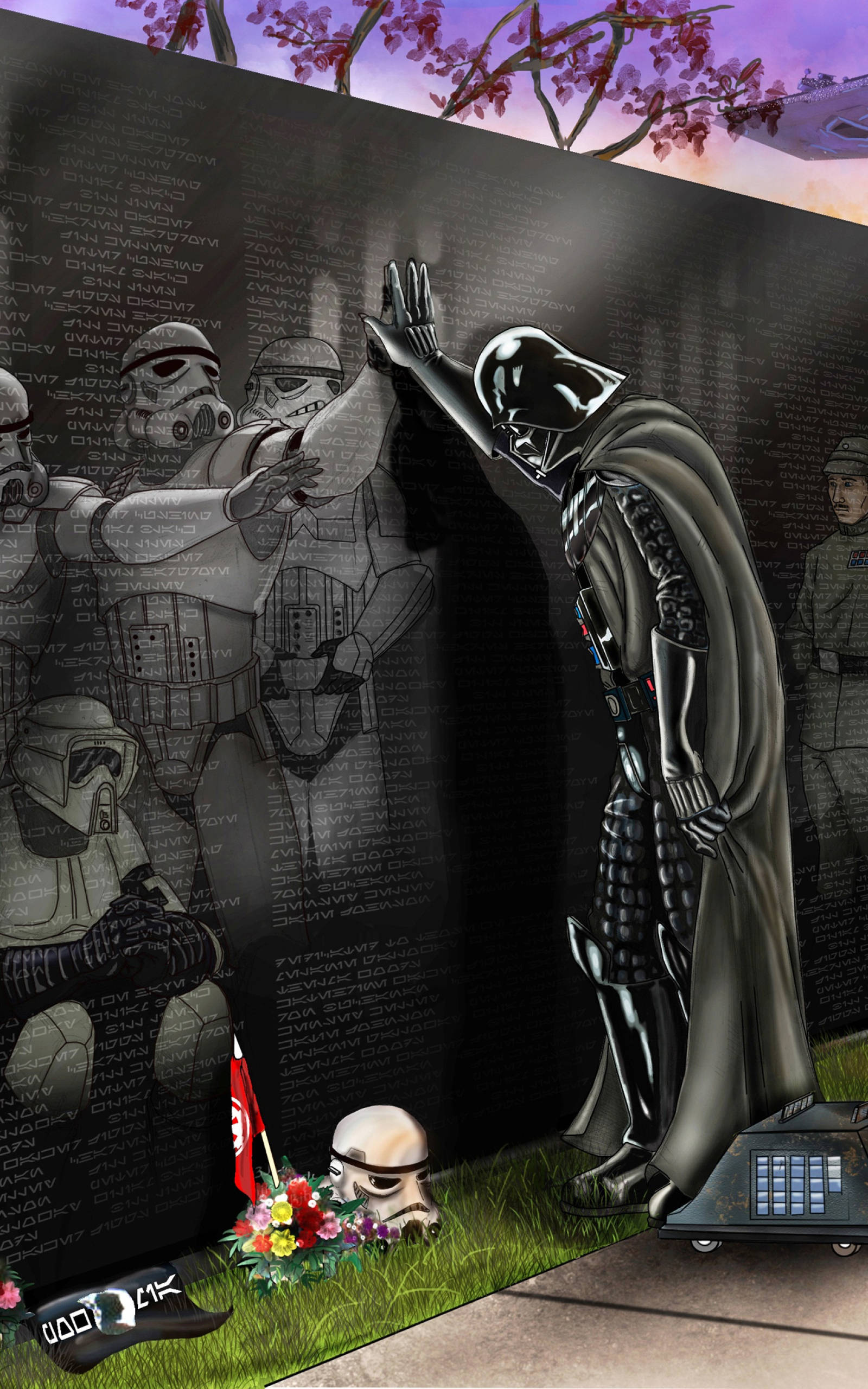 Stormtrooper Memorial Star Wars Tablet Background