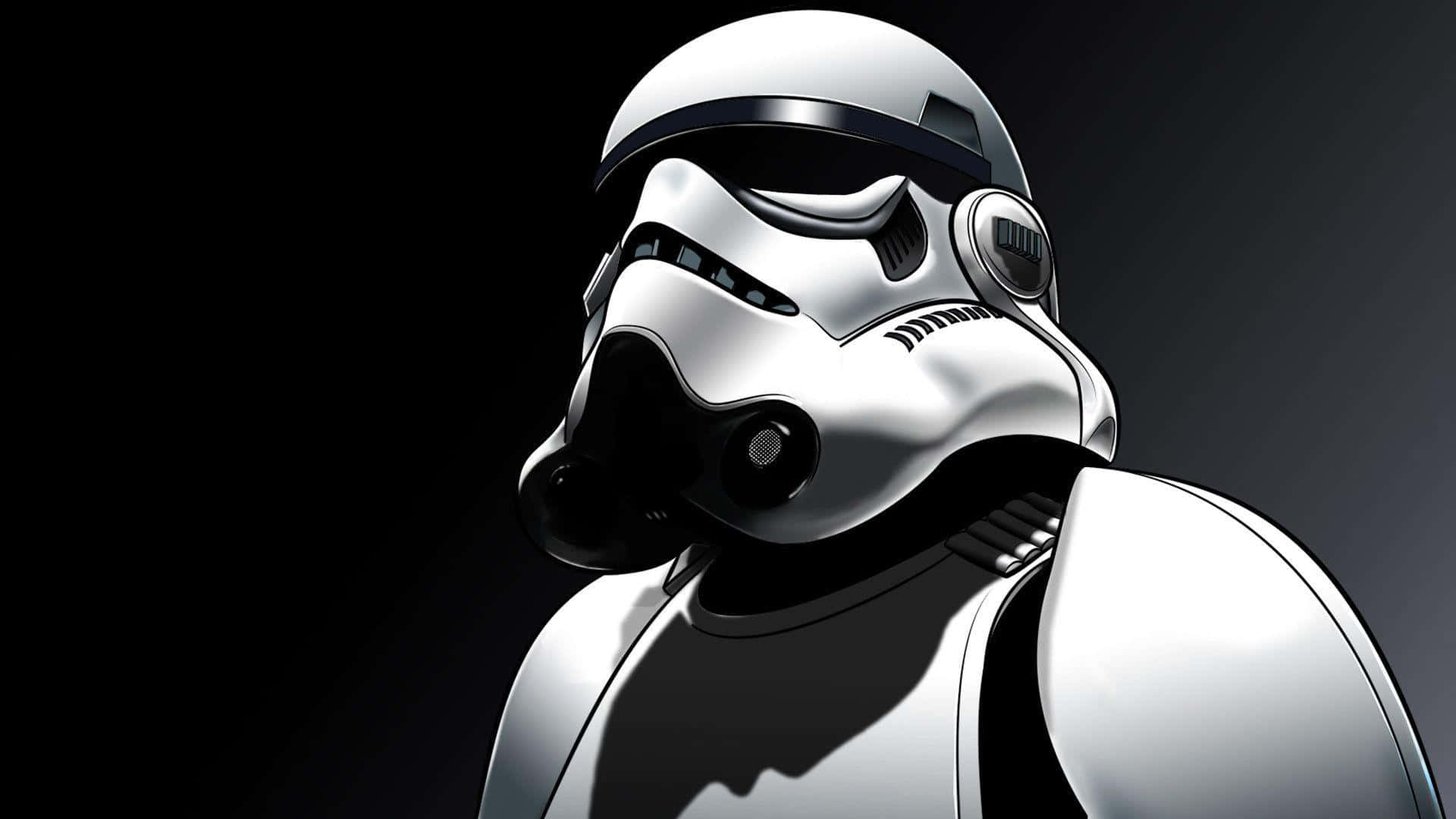 Stormtrooper Portrait Star Wars Art Background