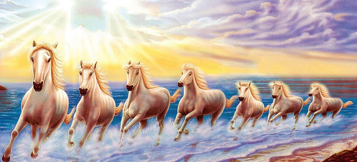 Straight Seven Horses Background