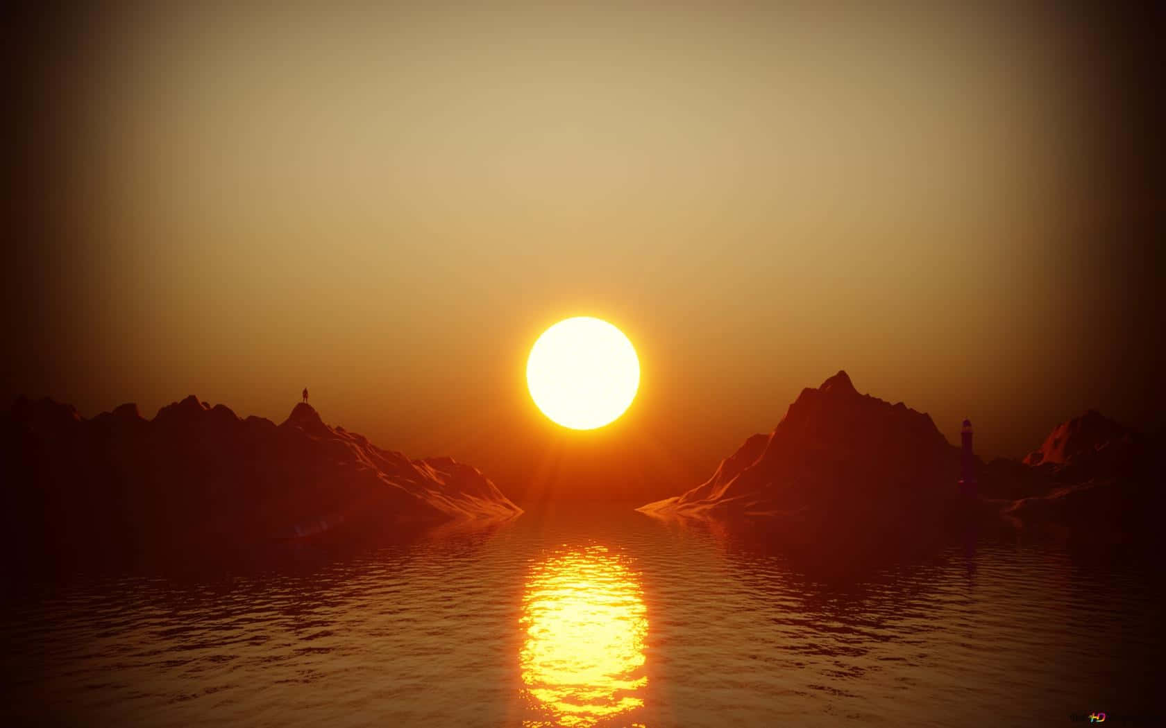 Stranded Alone In The Ocean