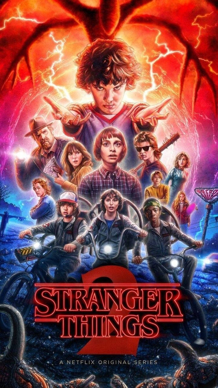 Stranger Things 2 Netflix Promotional Poster
