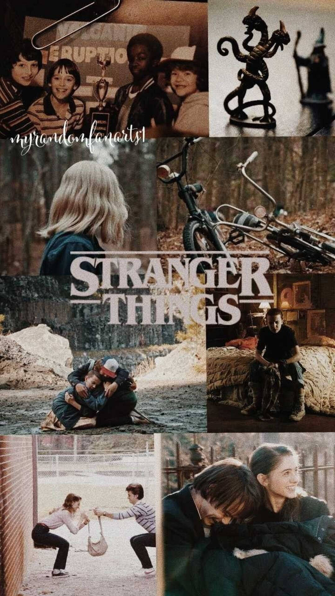 Stranger Things 3 Fan Art Background
