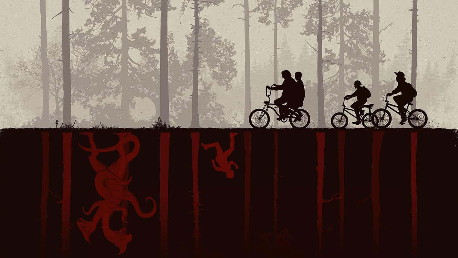 Stranger Things Aesthetic Desktop Theme Background