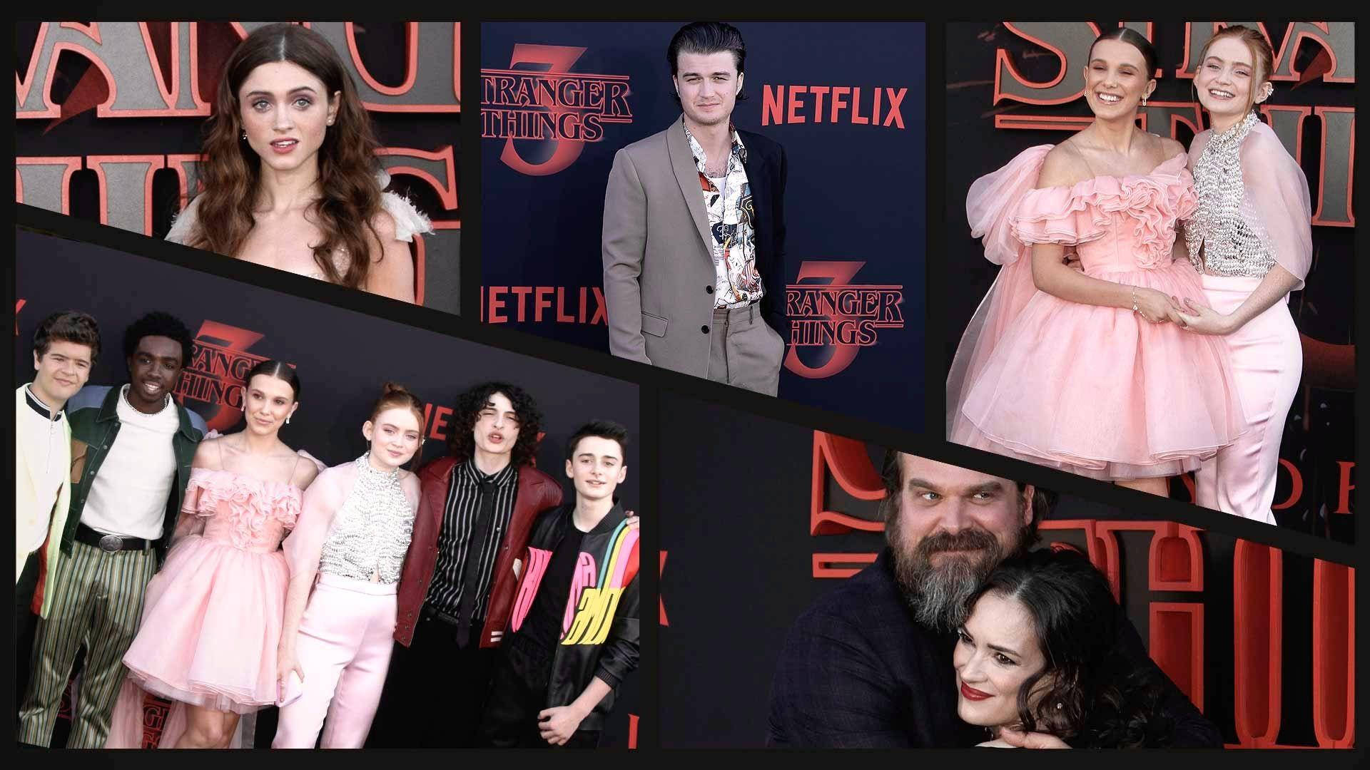 Stranger Things Cast Collage