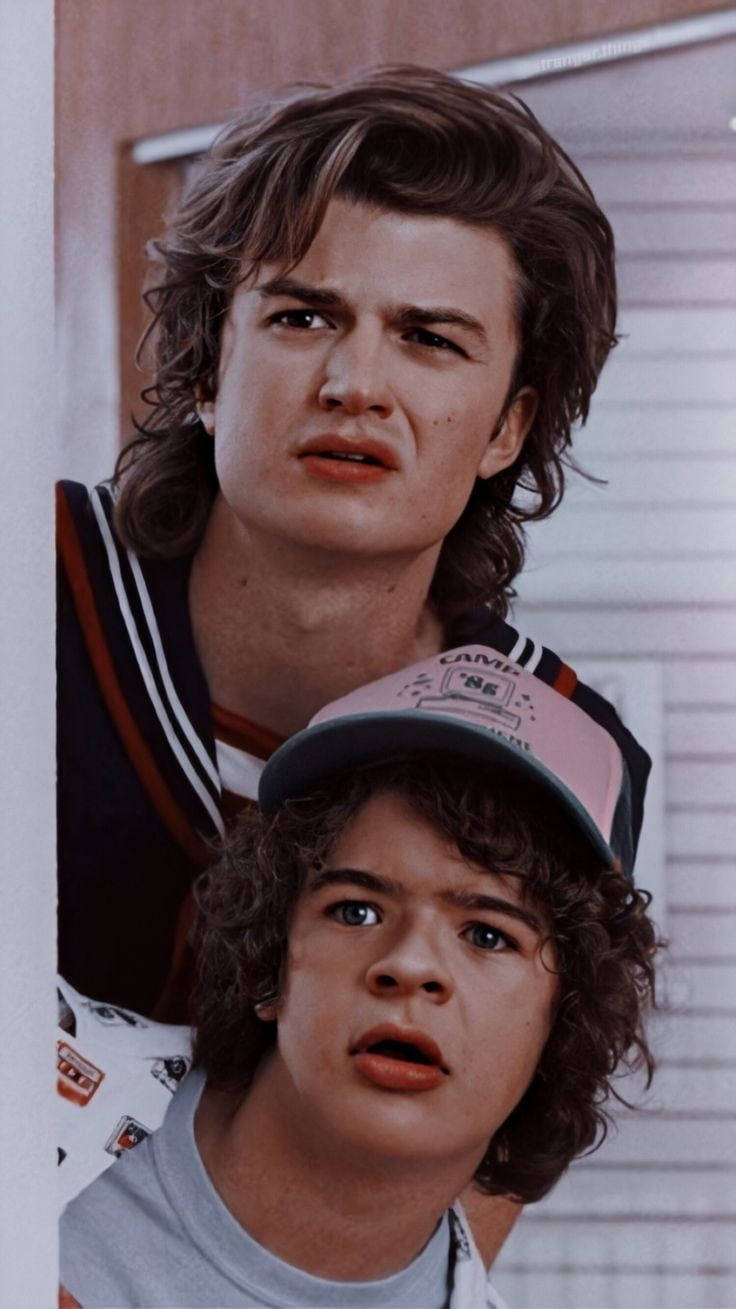 Stranger Things Cast Steve And Dustin