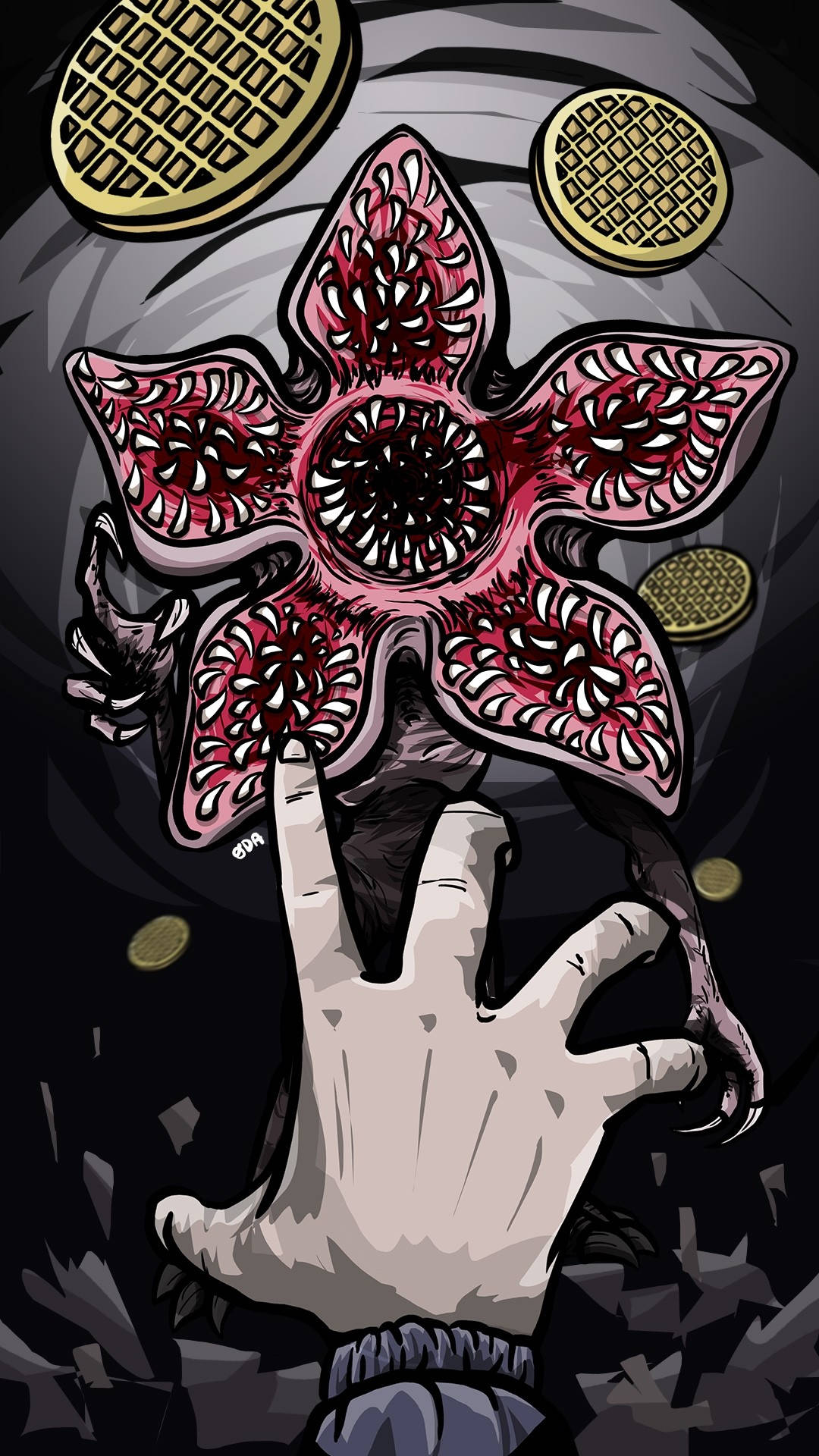 Stranger Things Demogorgon Iphone Background