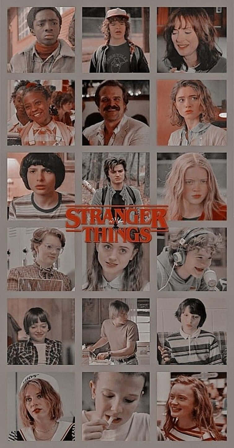 Stranger Things Girly Collage