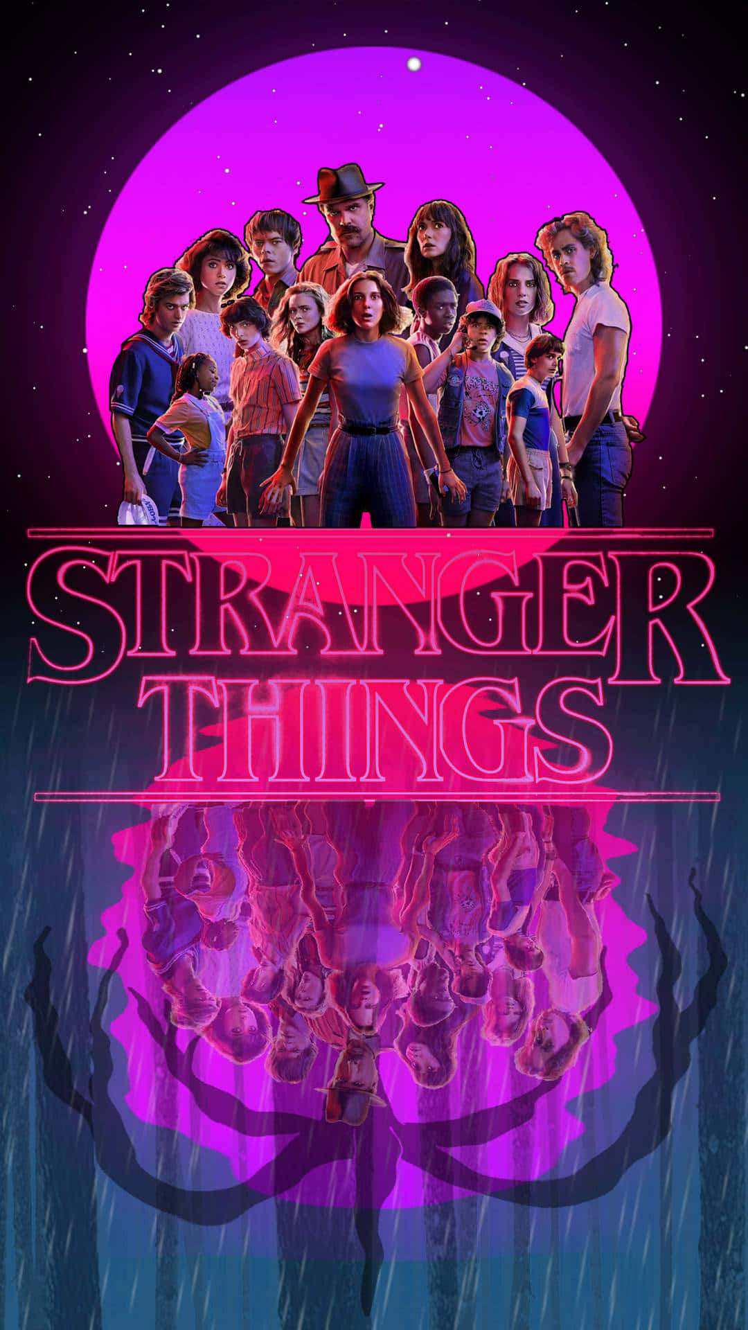 Stranger Things Girly Mirror Image