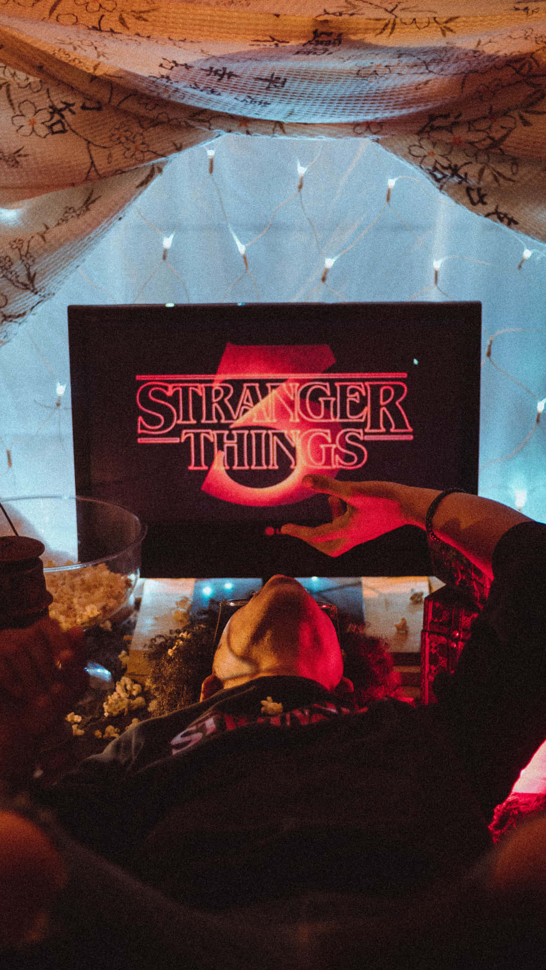 Stranger Things On Television Background