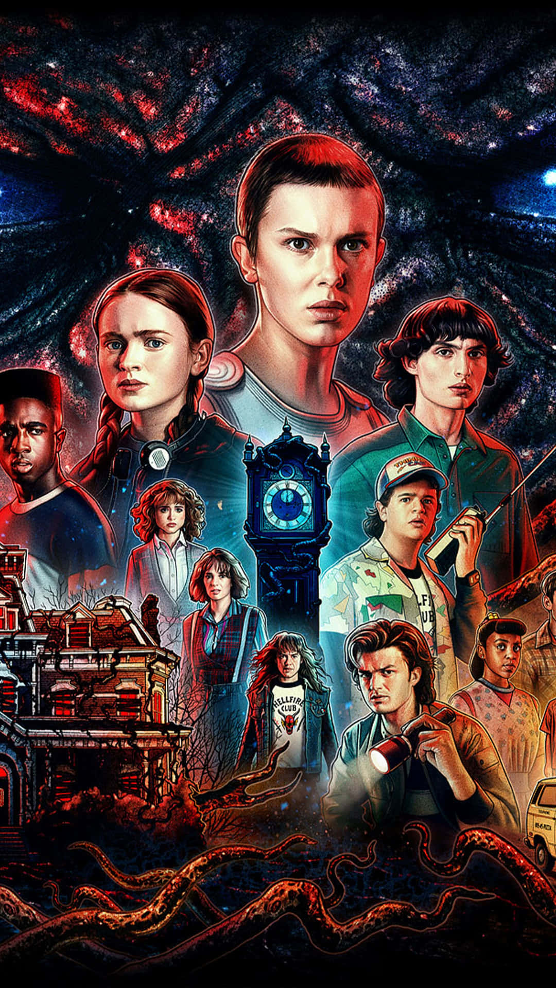 Stranger Things Season 4 Poster Background