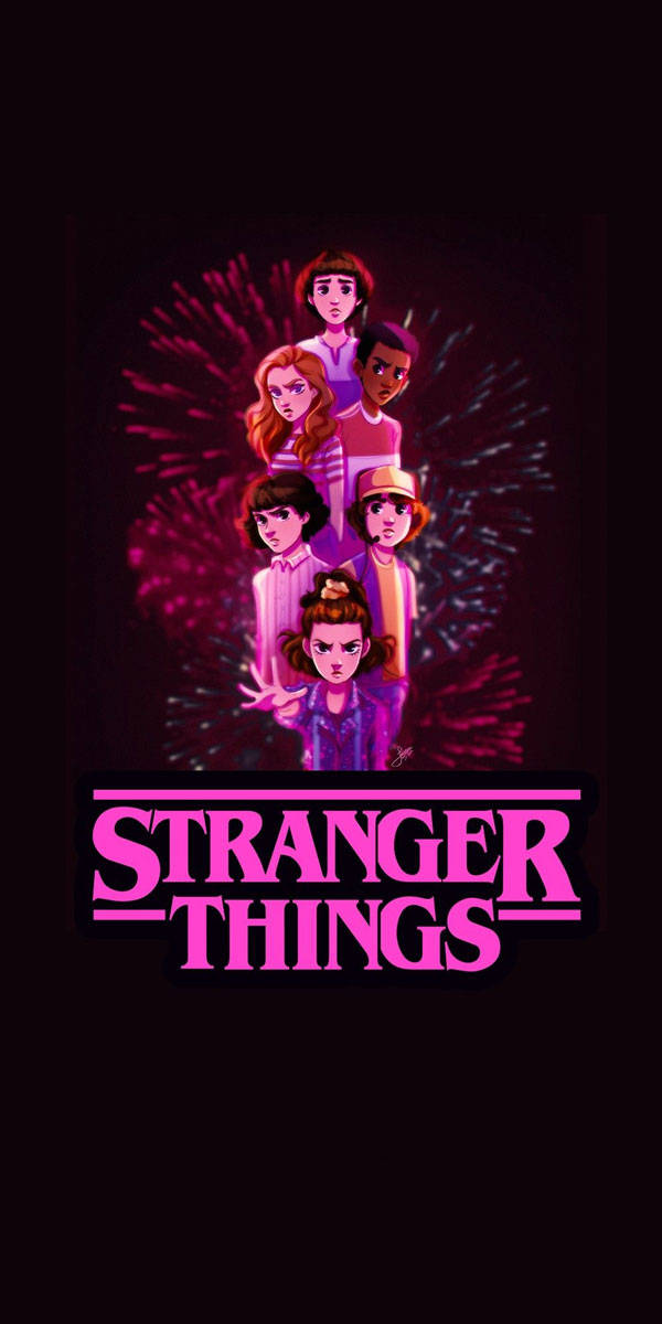 Stranger Things - Tv Series Poster Background