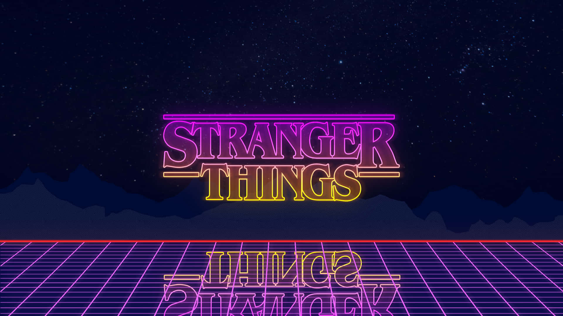 Stranger Things Vaporwave Aesthetic