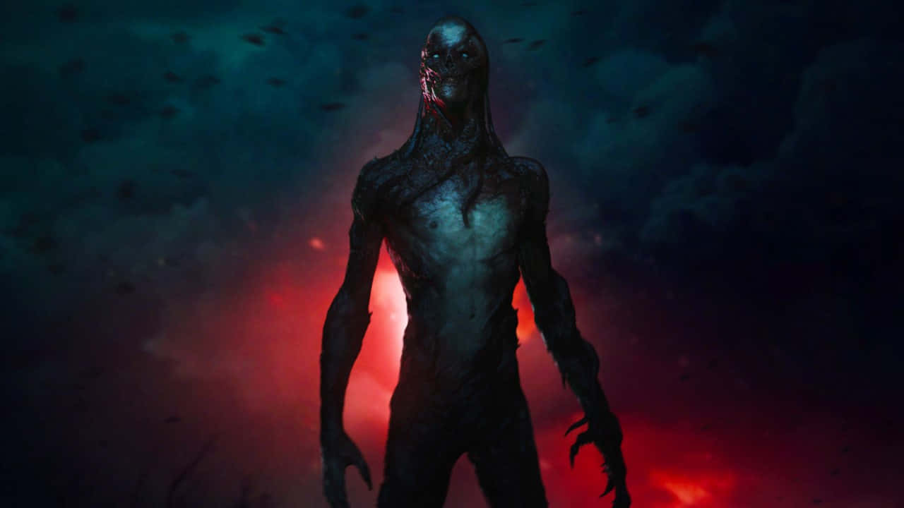 Stranger Things Vecna Humanoid Monster Background