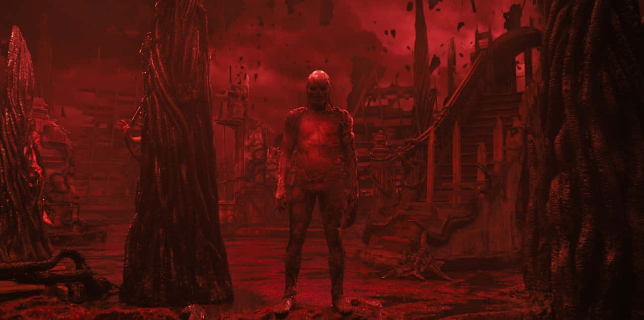 Stranger Things Vecna Upside Down Lair Background