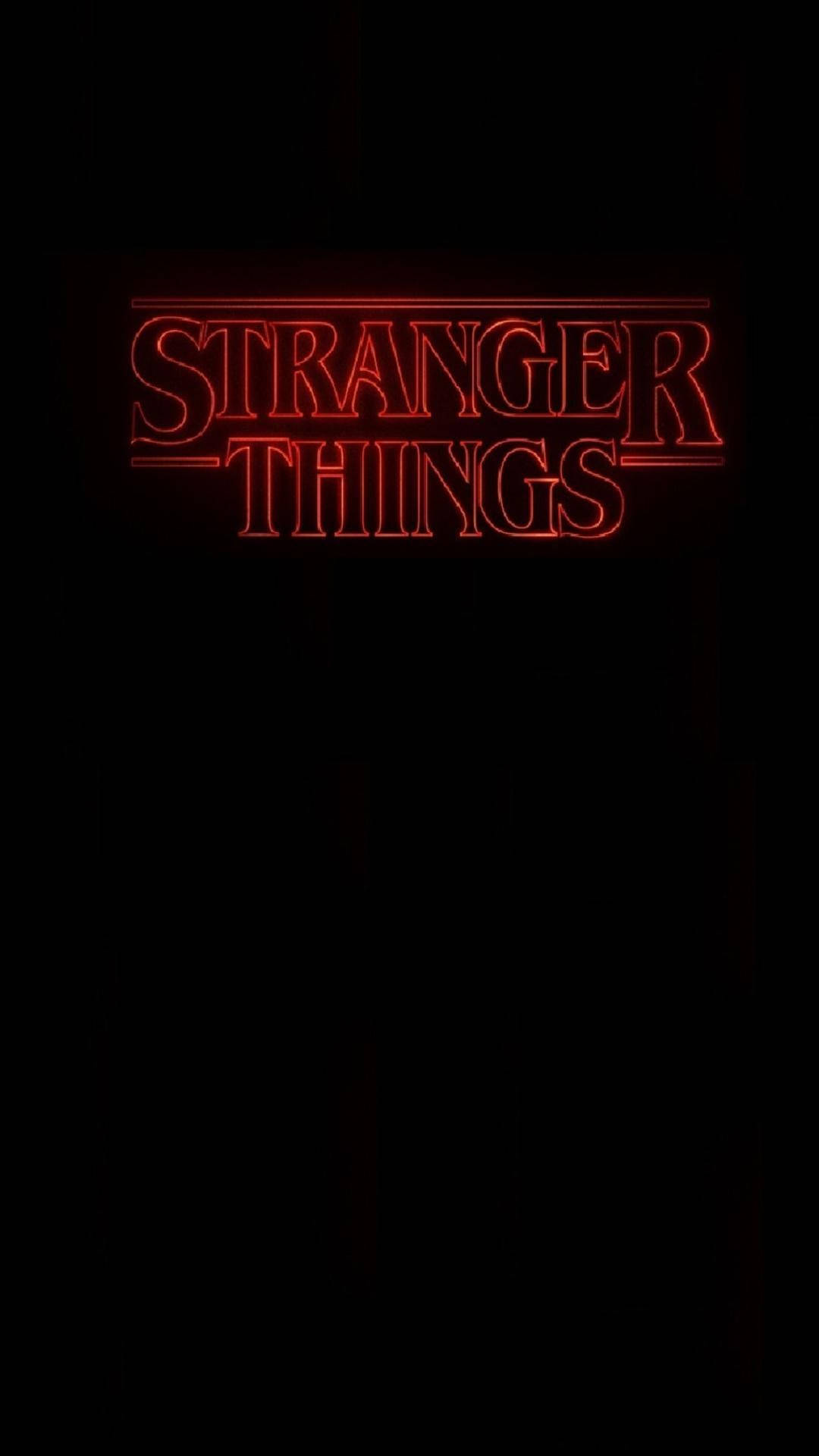 Stranger Things Vintage Letters Iphone Wallpaper Background