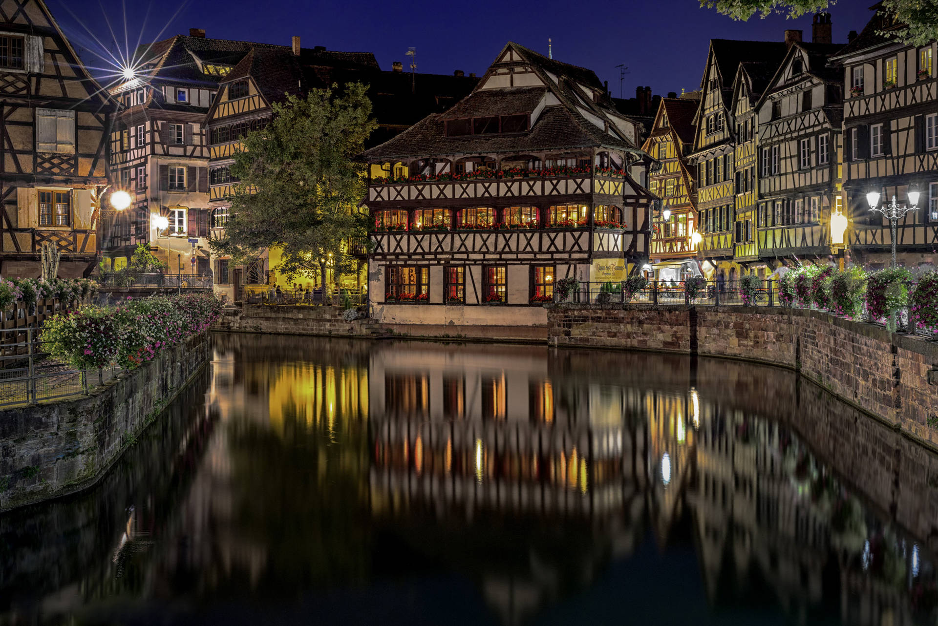 Strasbourg City In France Background