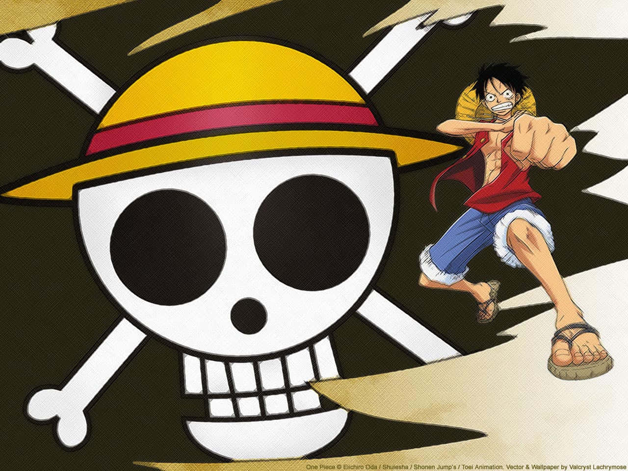 Straw Hat Logo 1280 X 960 Background