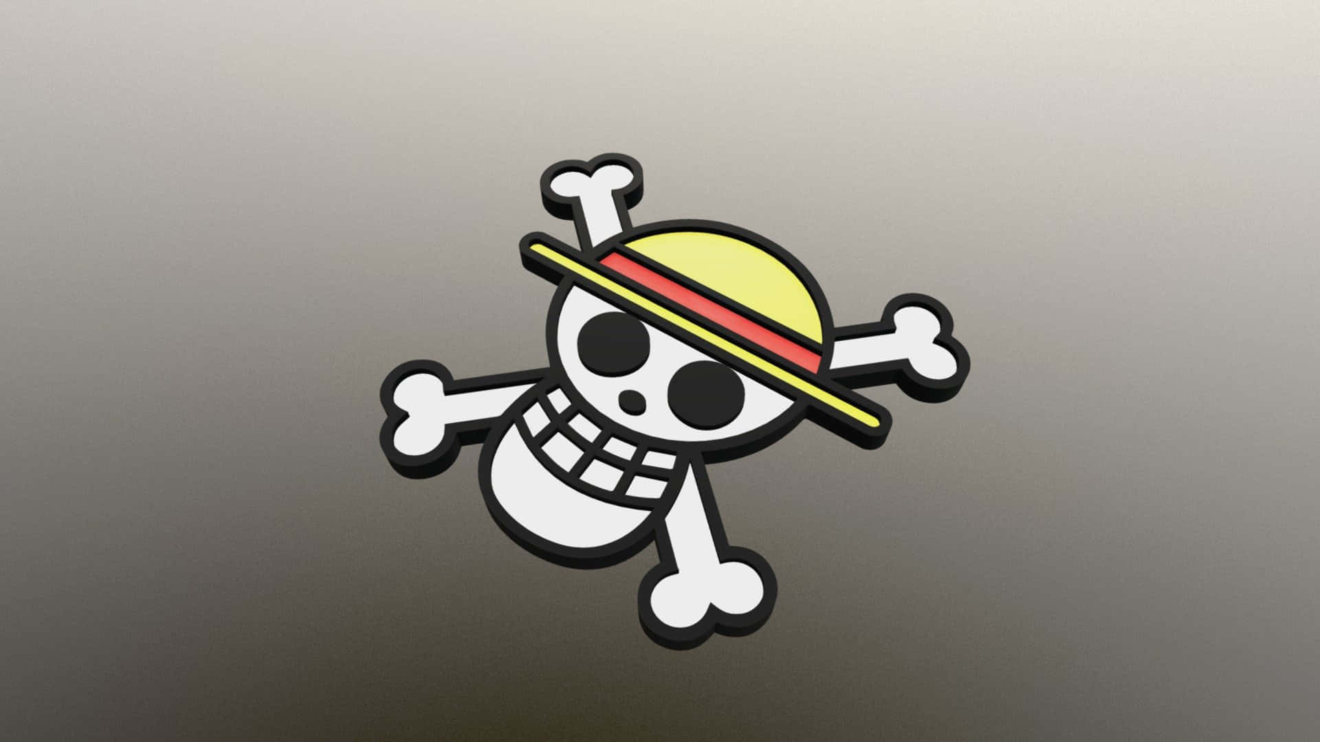 Straw Hat Logo For Sun Protection Background