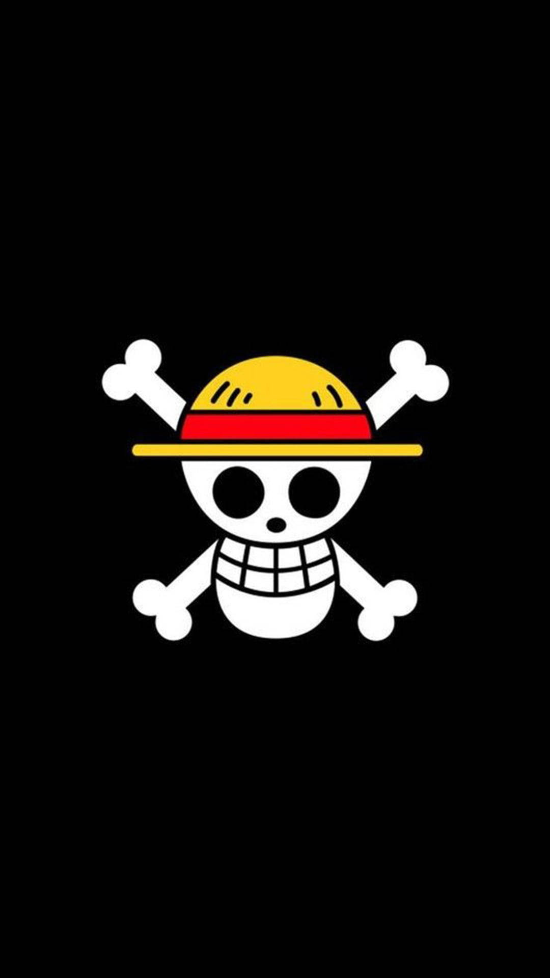 Straw Hats One Piece Logo Background