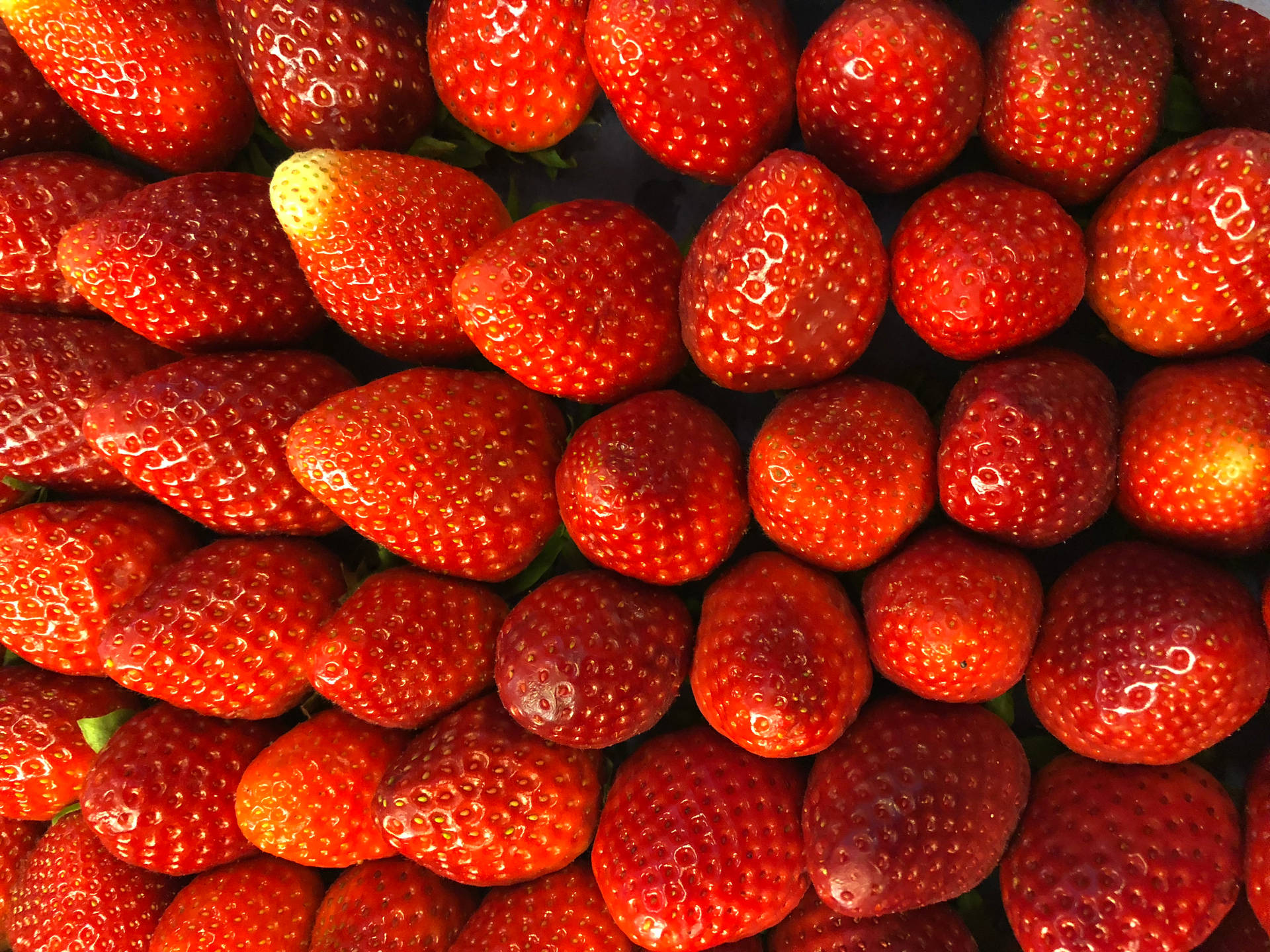 Strawberry Fruit Detailed Texture