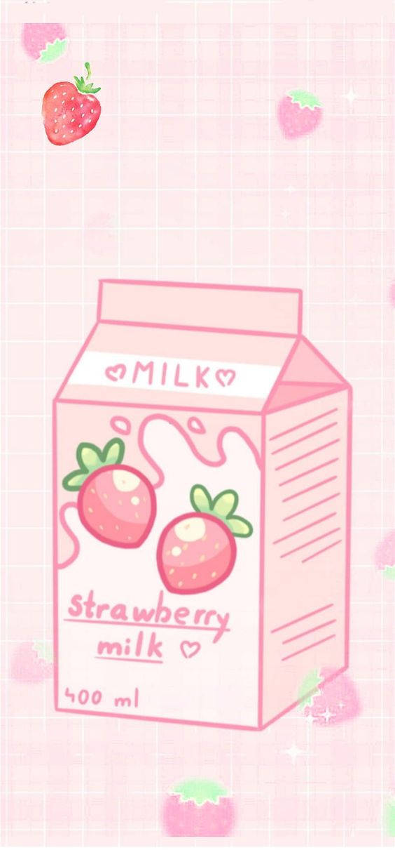 Strawberry Milk - Screenshot Background