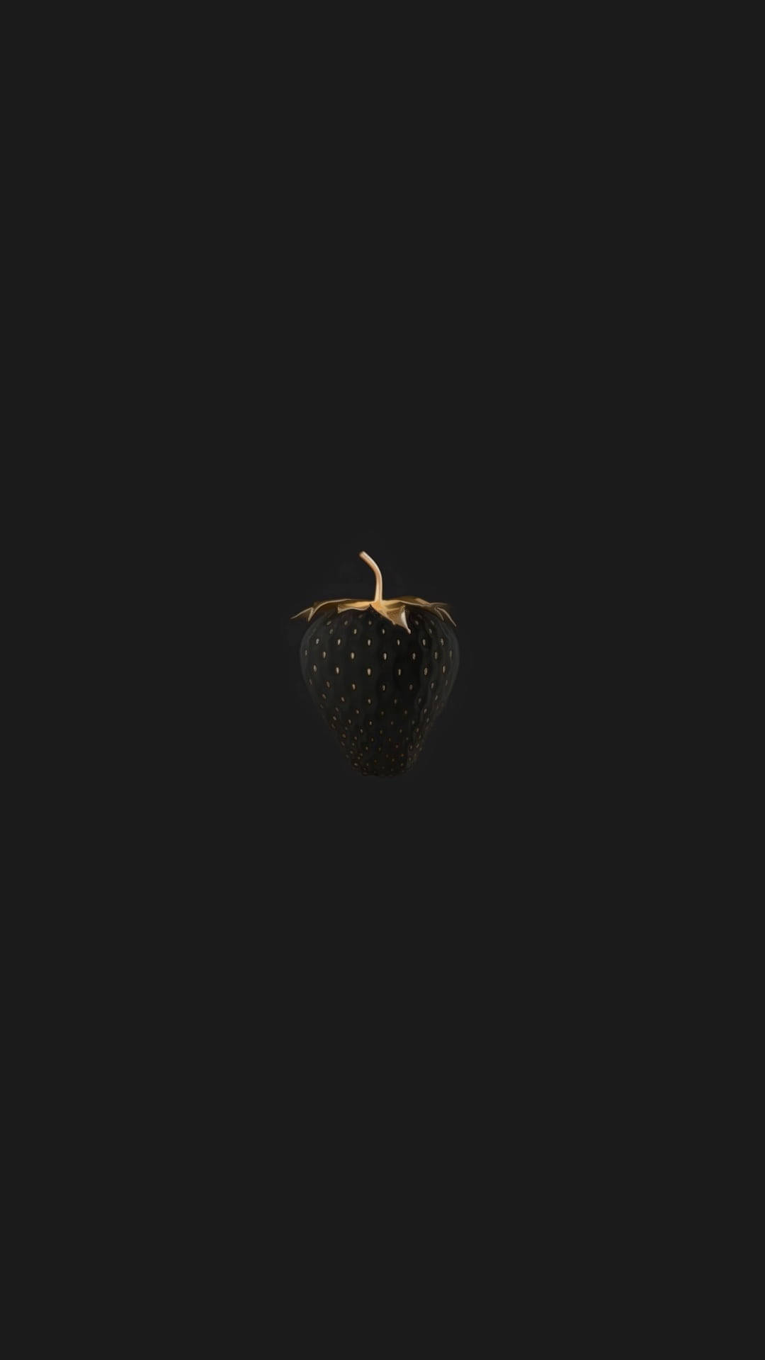 Strawberry Samsung Black Background