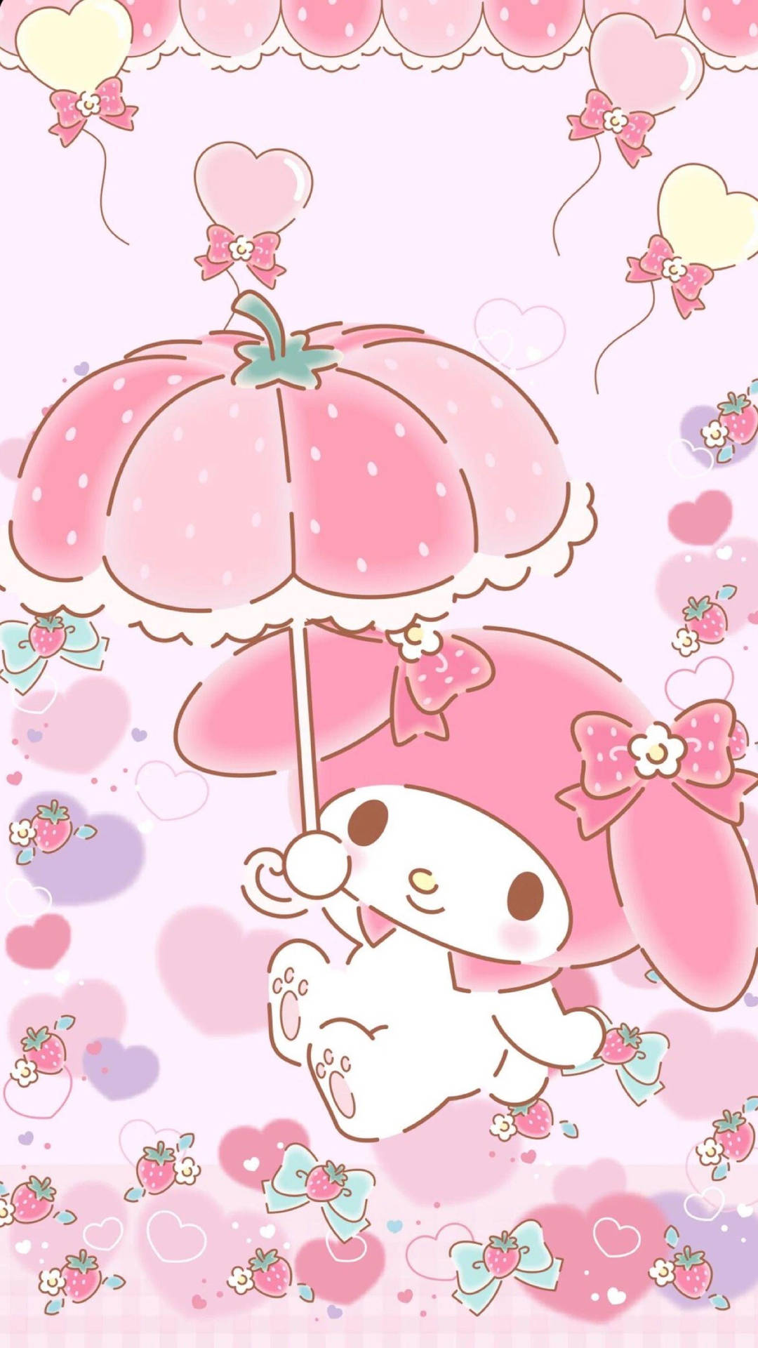 Strawberry Shortcake Kawaii For Iphone Background