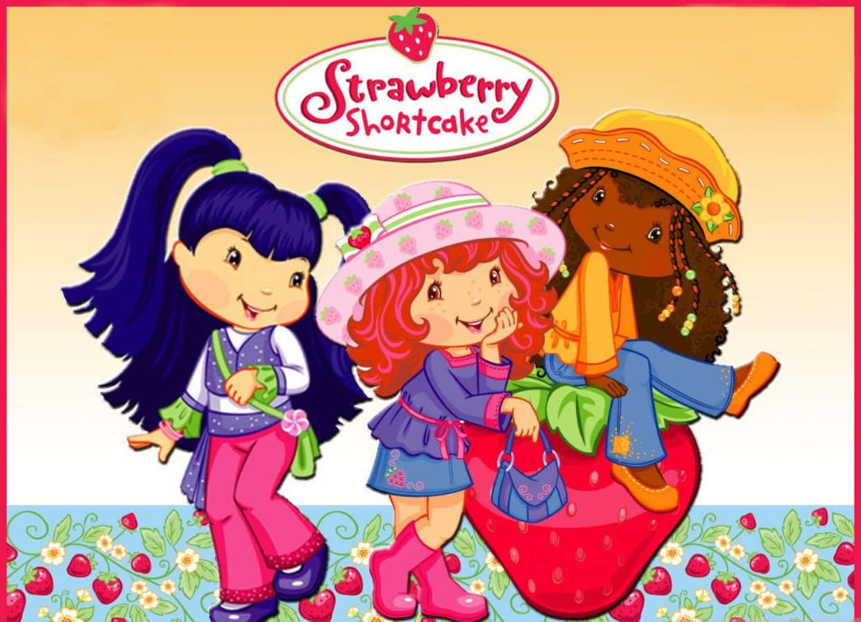 Strawberry Shortcake World Of Friend Background