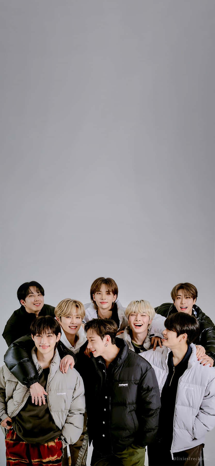Stray Kids Ot8 Astonishing Visual Background