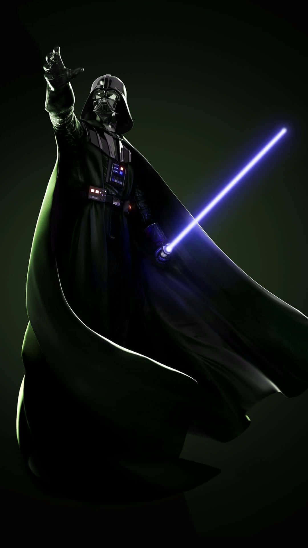 Stream The Power Of The Dark Side With The Darth Vader Iphone Background