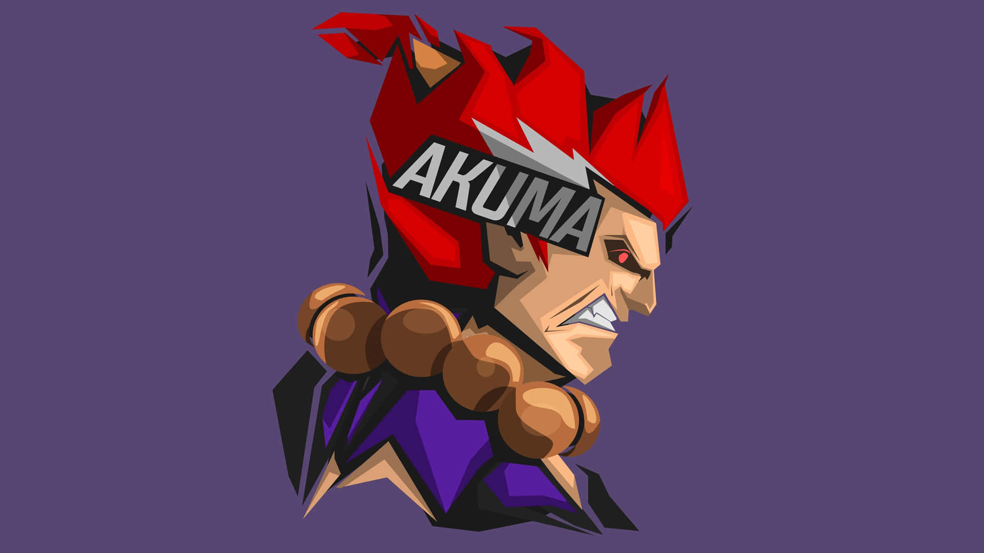 Street Fighter 4k Akuma Side Profile