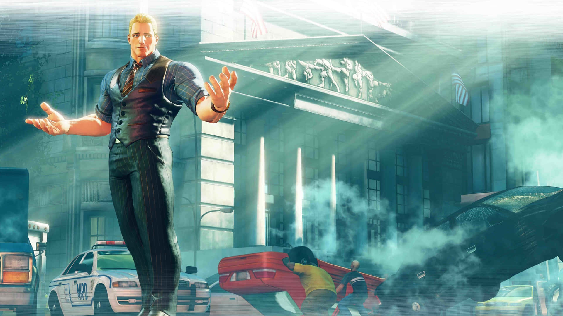 Street Fighter 4k Cody Travers Standing Background