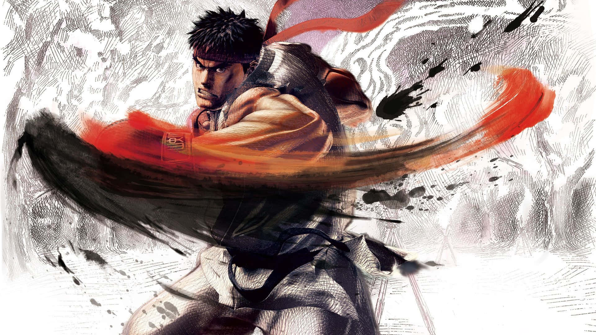 Street Fighter 4k Ryu Swaying Fist