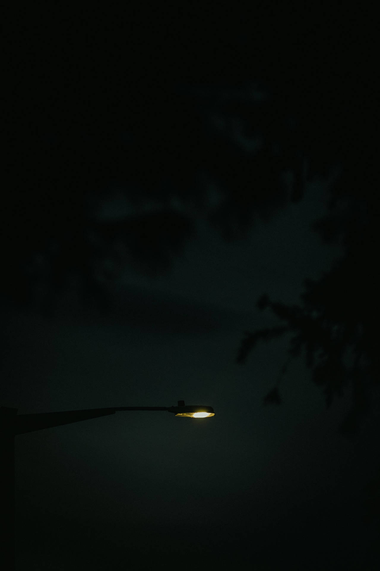Street Light Black Aesthetic Tumblr Iphone Background