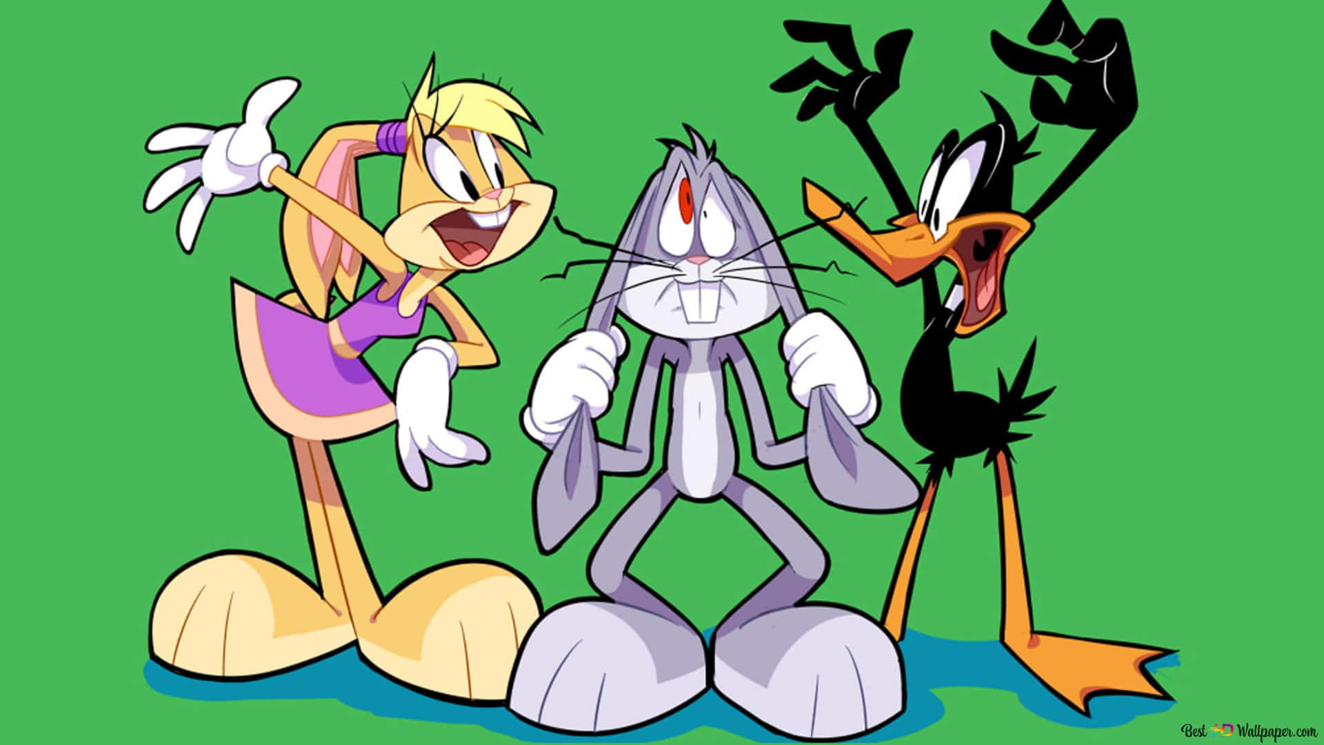 Street Style Icon - Bugs Bunny Rocking Supreme Gear Background