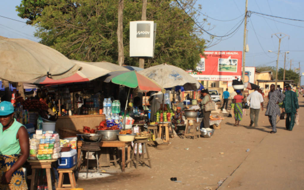 Street Vendors In Benin