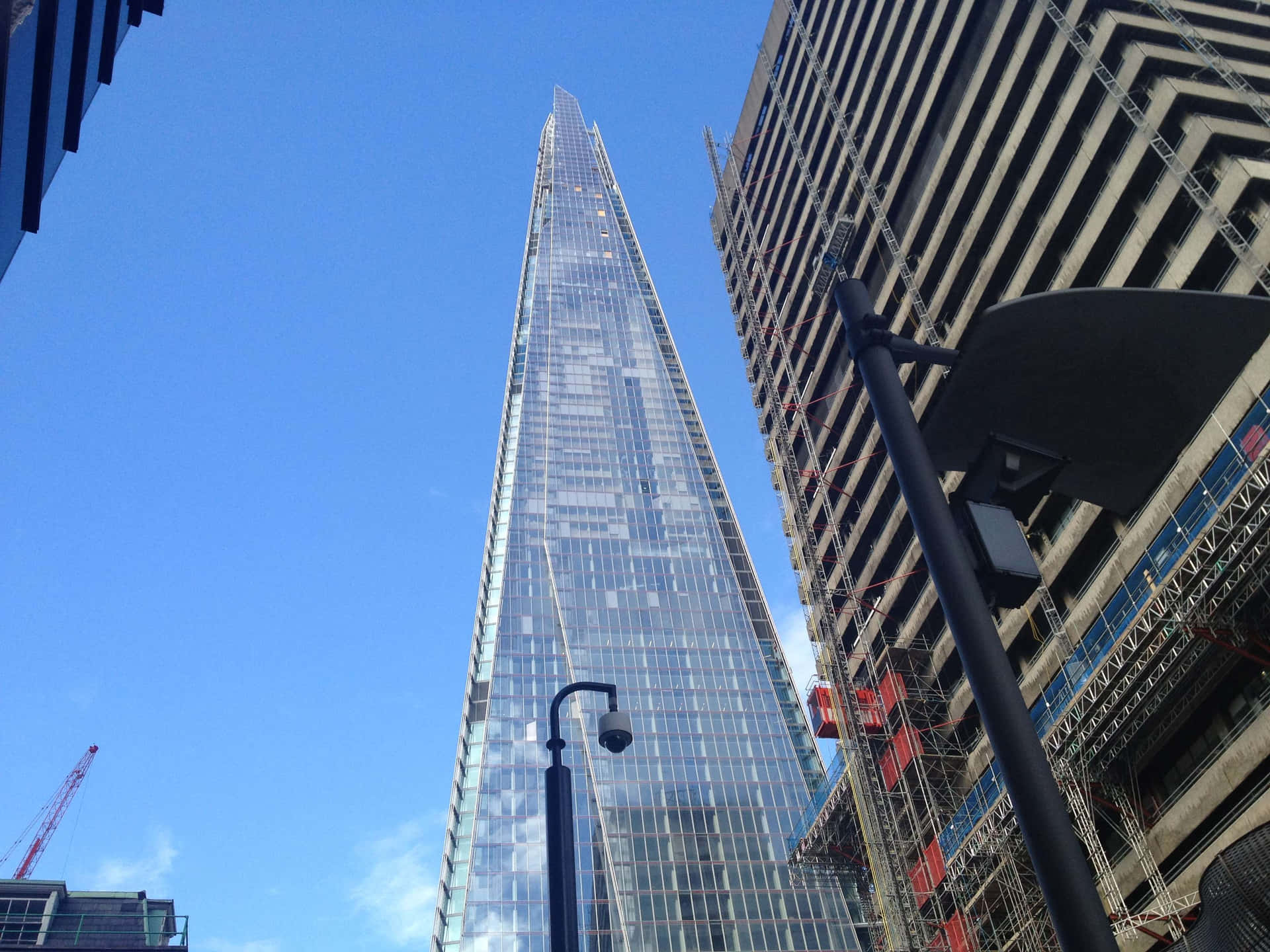 Street View Of The Shard Background