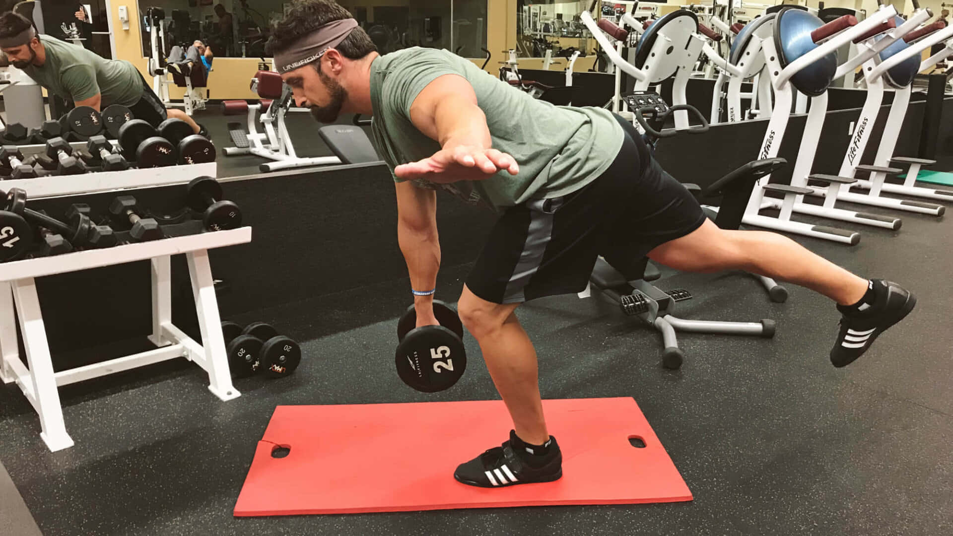 Strengthening Unilateral Muscles Of The Body Background