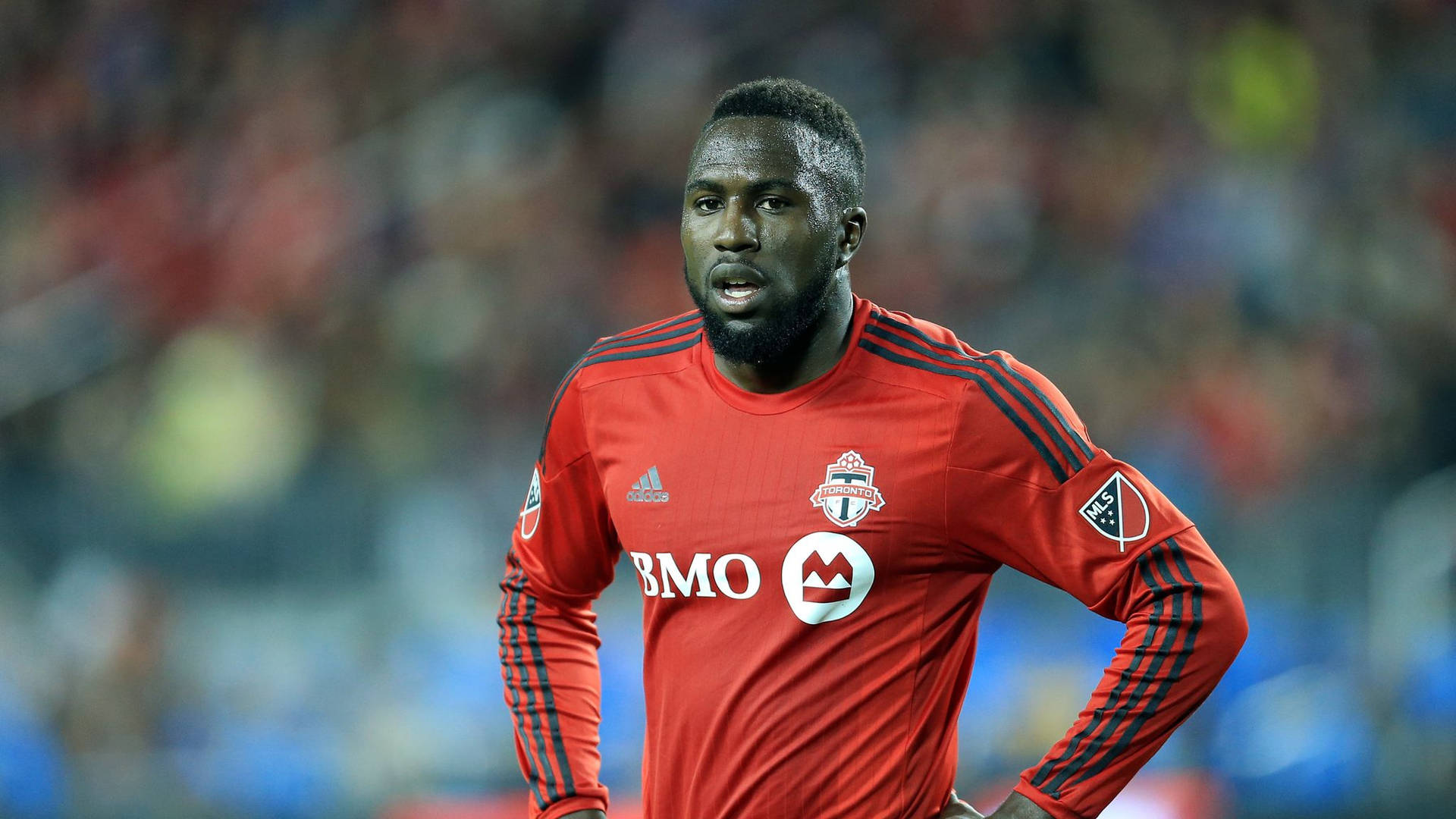 Striker Jozy Altidore Toronto Fc Background