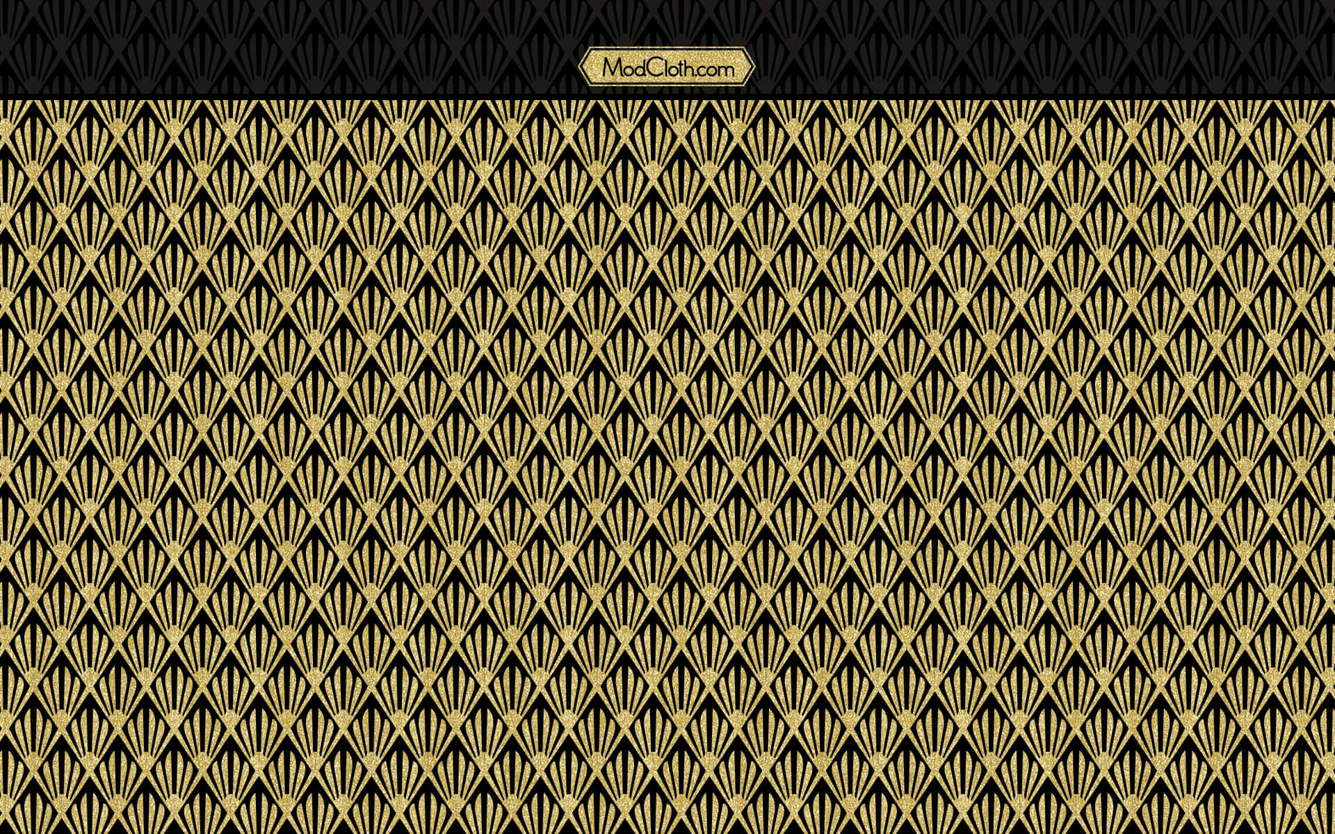 Striking Art Deco Design For Classic Computer Background