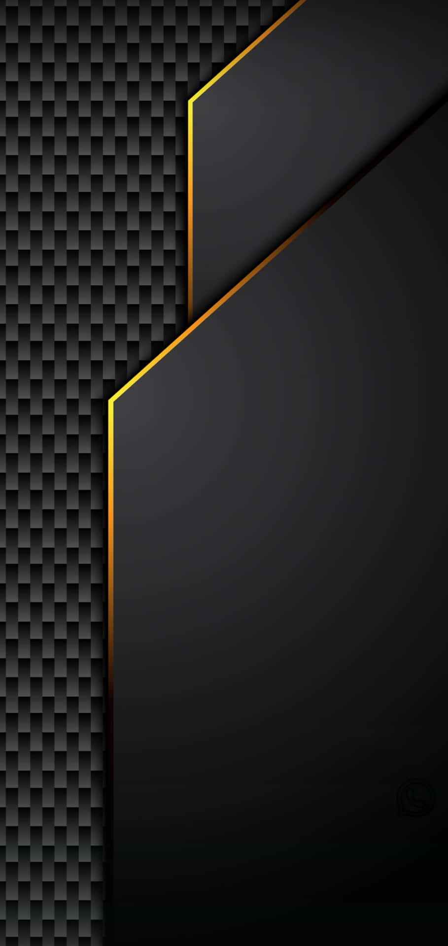 Striking Black Gold Background