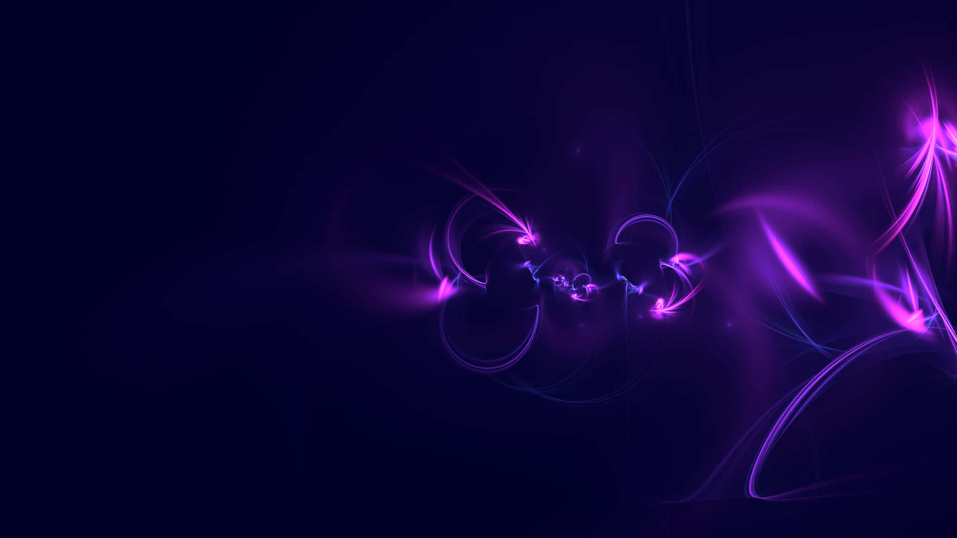 Striking Blue And Purple Hues Background