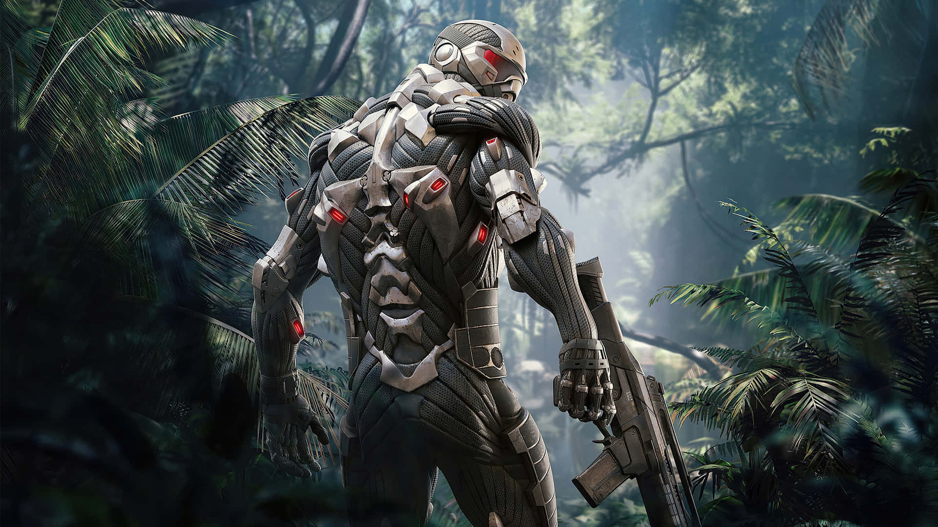 Striking Hd Still From Crysis Game. Background