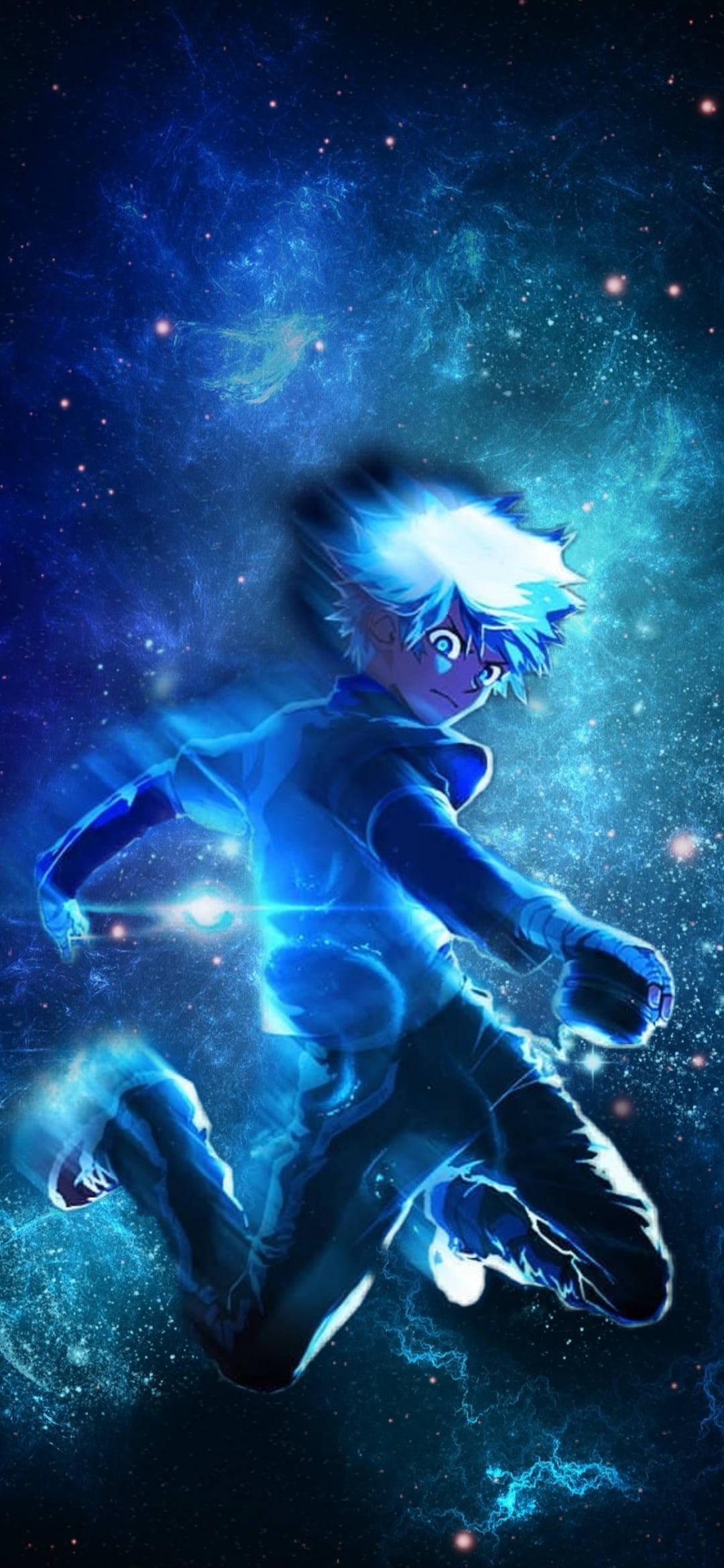 Striking Hunter X Hunter Killua Pfp Graphic Artwork Background