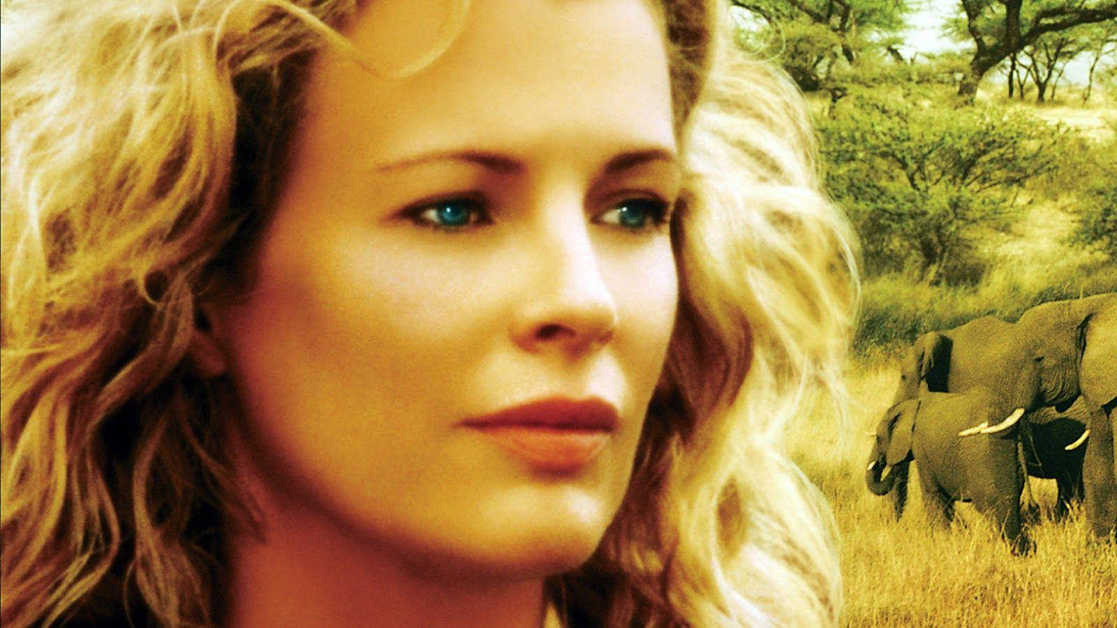 Striking Kim Basinger As Kuki Gallmann